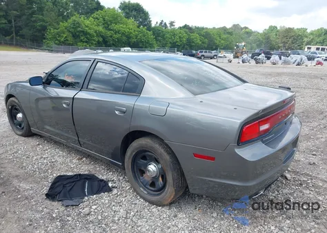 2012 Dodge Charger Police из США, поврежденный, VIN 2C3CDXAT0CH287945